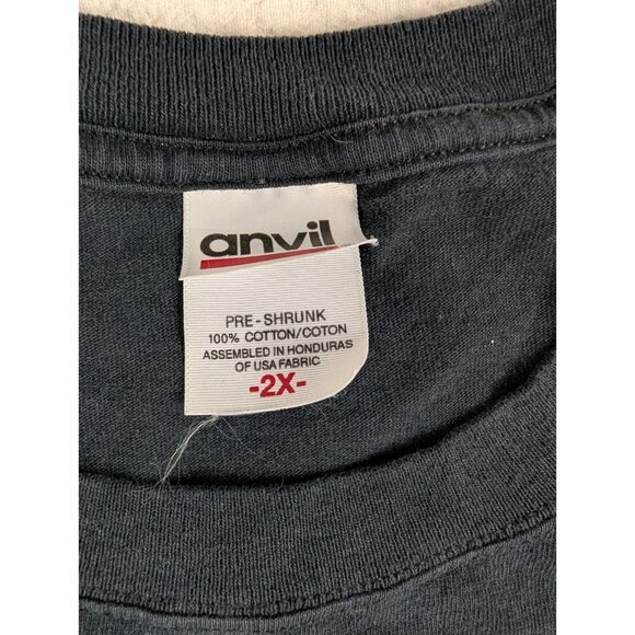 T shirt 2XL 2007 Rust In Peace Iron Horse Saloon Bike Week Ormond Beach FL LS - Picture 3 of 9